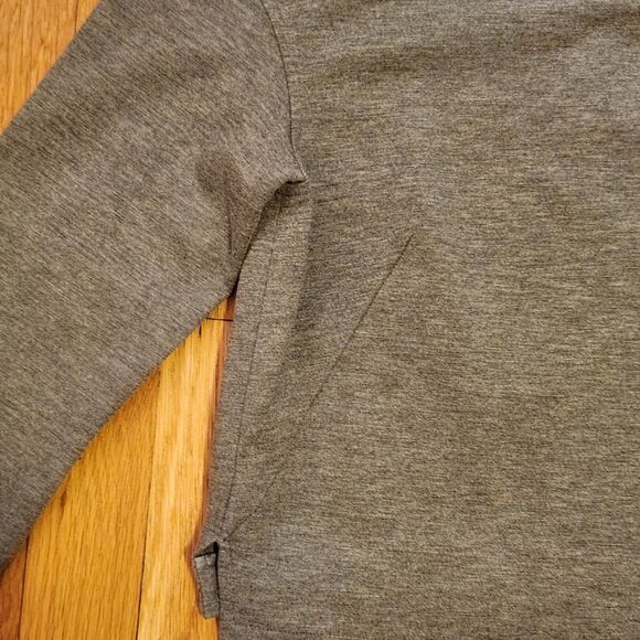 MM Lafleur (Early) Elegant Structured Grey Boatneck Top, RARE Early Item! Sz M - Picture 5 of 9